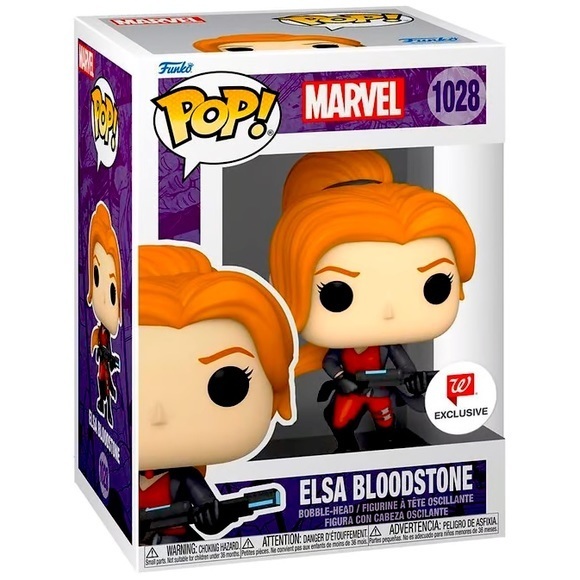 Funko Other - Funko Pop Marvel #1028 ELSA BLOODSTONE Figure Walgreens Exclusive 2022